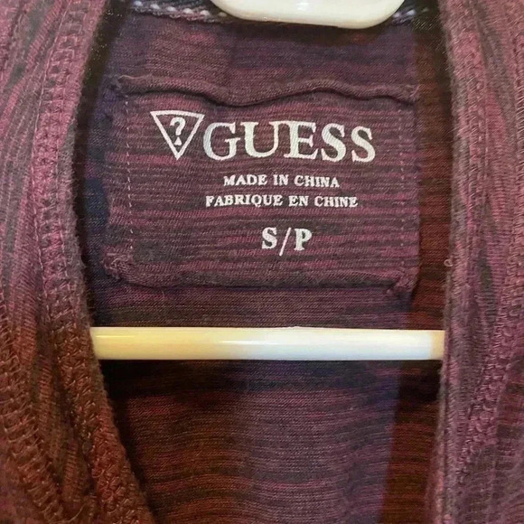 Men’s casual Guess long sleeve shirt size small - Picture 4 of 5